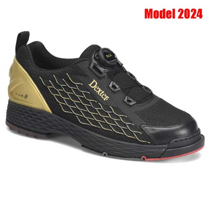 Dexter Mens THE C-9 Knit BOA Black Gold